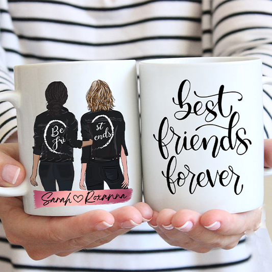 Best Friends Personalized Mug | Switzer Kreations