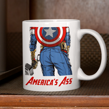 Americas Ass Mug 11oz | By Switzer Kreations