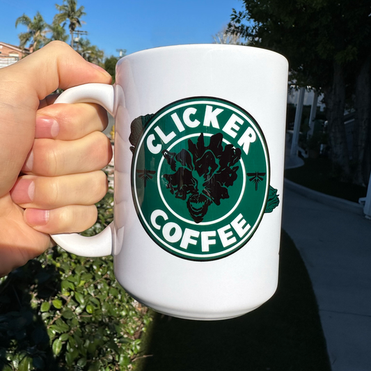 Clicker Coffee Mug 15oz | By Switzer Kreations