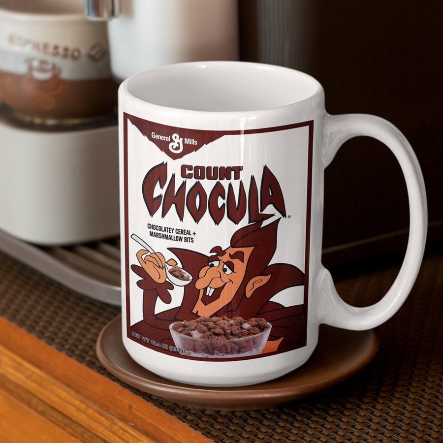 Count Chocula Coffee Mug 15oz | By Switzer Kreations