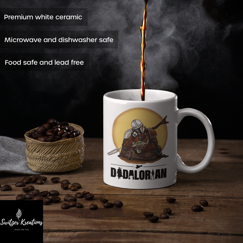 Dadalorian Coffee Mug - Great Gift for Dads