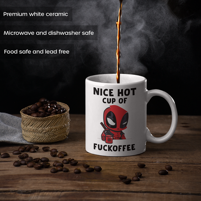 Deadpool Coffee Mug - Nice Hot Cup Of Coffee