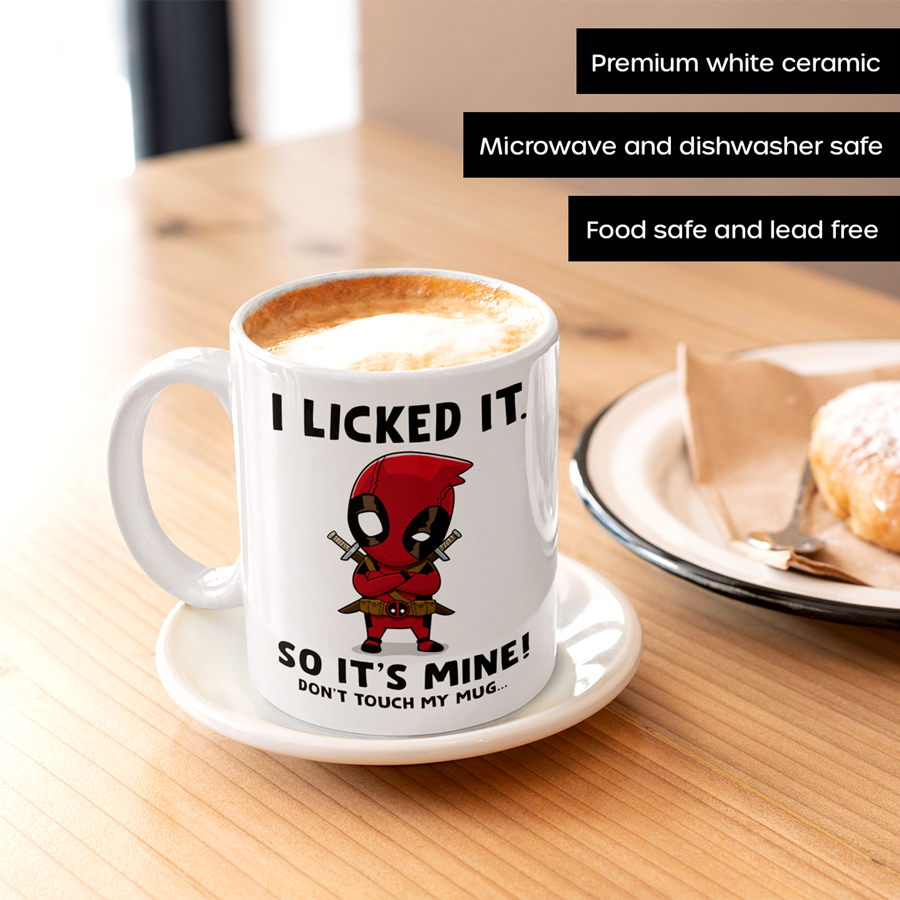 Deadpool coffee mug 2024 wife
