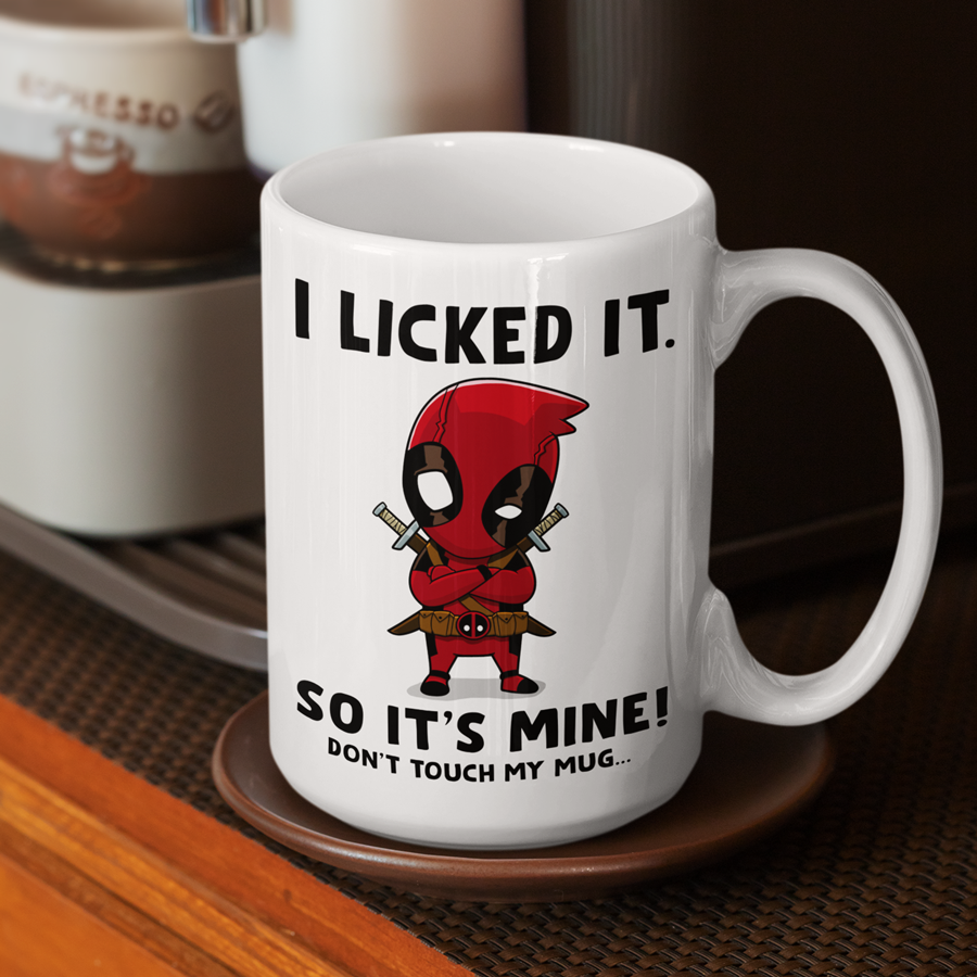 Deadpool Coffee Mug 15oz | By Switzer Kreations