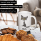 Grumpy Cat Mug 15oz | Cat Meh Mug | Funny Cat Lover Gift