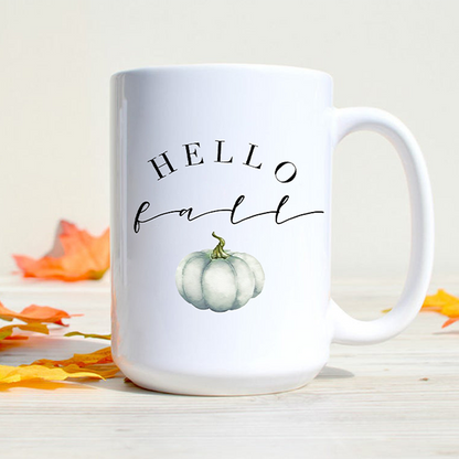 Hello Fall Mug | Switzer Kreations