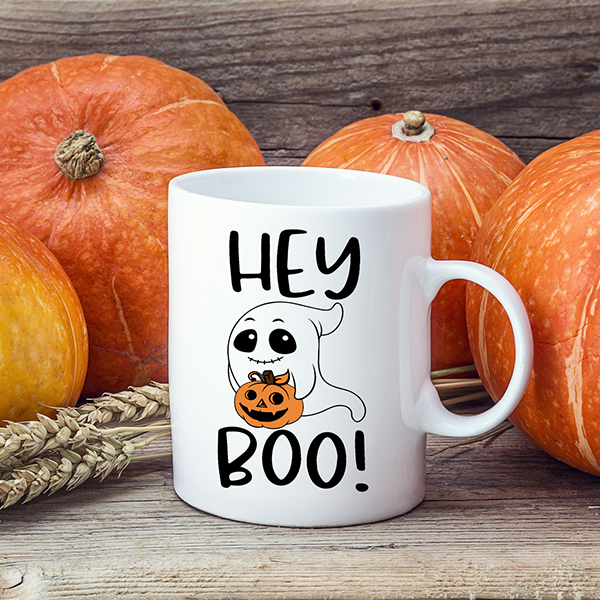 Hey Boo! Halloween Mug