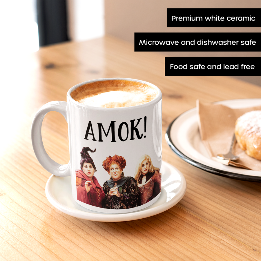 Amok! Amok! Amok! | Hocus Pocus Sanderson Sisters Mug