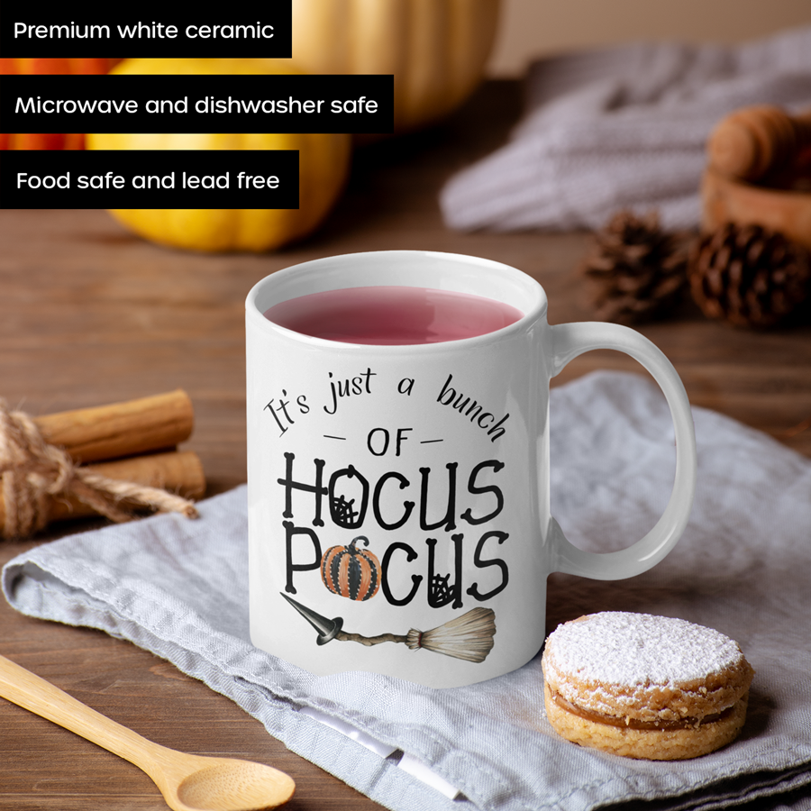 It's Just A Bunco Of Hocus Pocus Coffee Mug | By Switzer Kreations