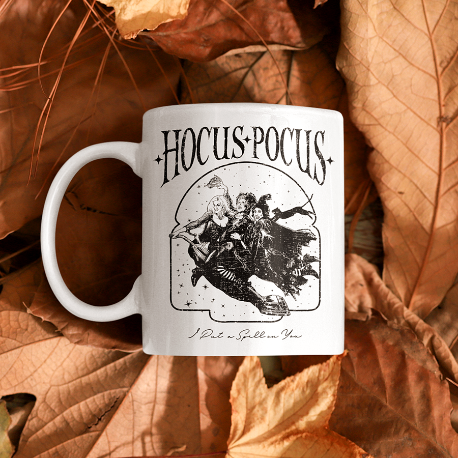 Retro Hocus Pocus Salem Coffee Mug 11oz | Switzer Kreations