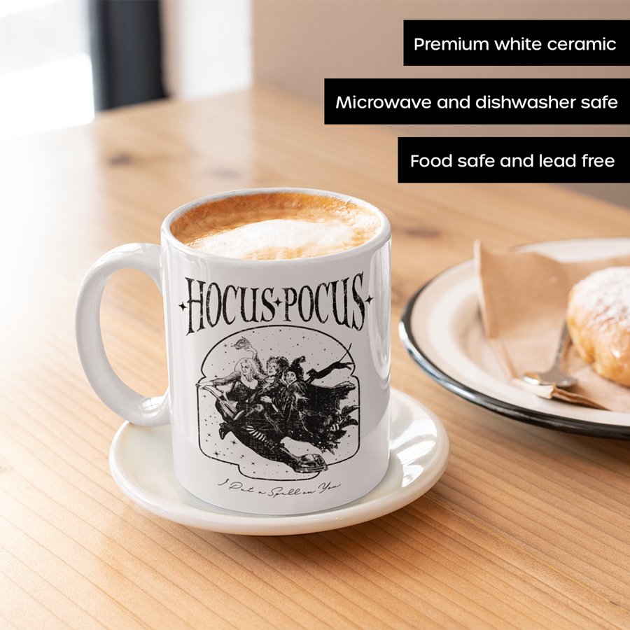 Retro Hocus Pocus Salem Coffee Mug | Switzer Kreations