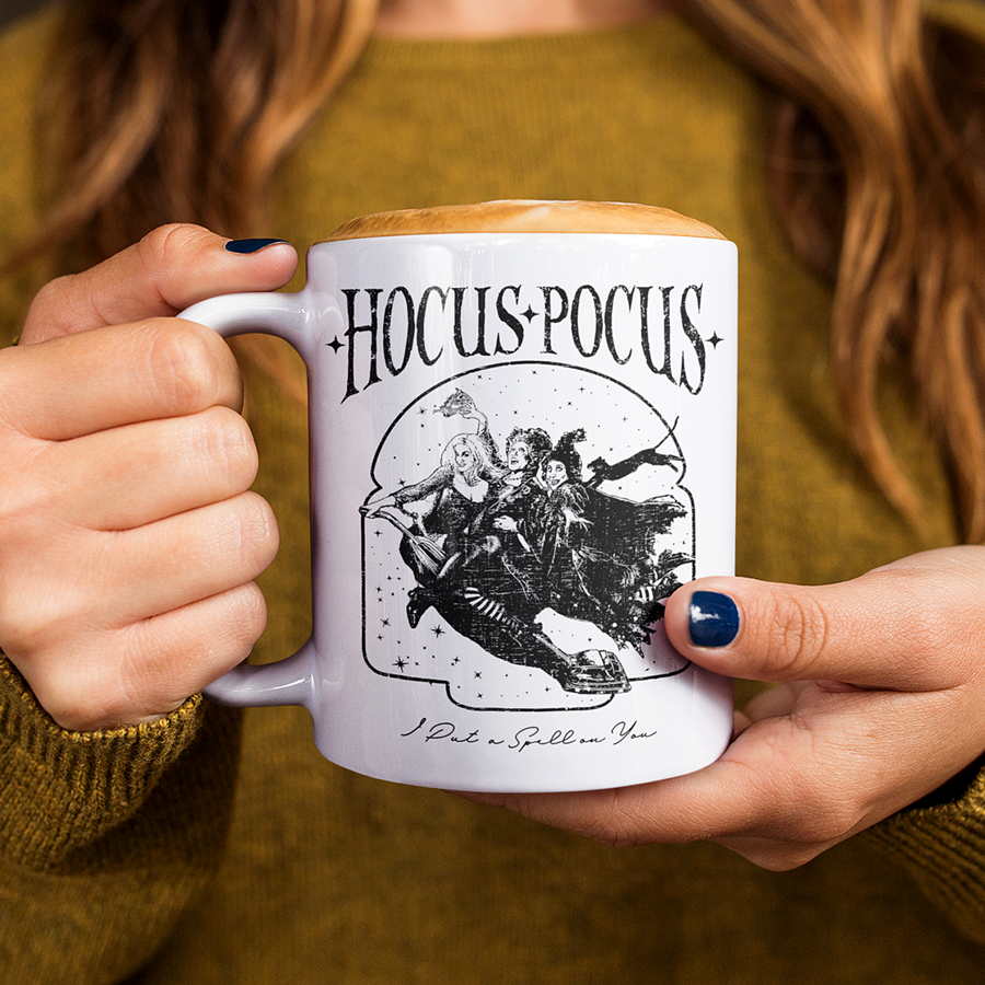 Retro Hocus Pocus Salem Coffee Mug 11oz | Switzer Kreations
