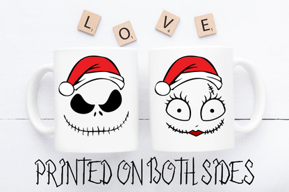 Jack and Sally Christmas Mug - The Nightmare Before Christmas