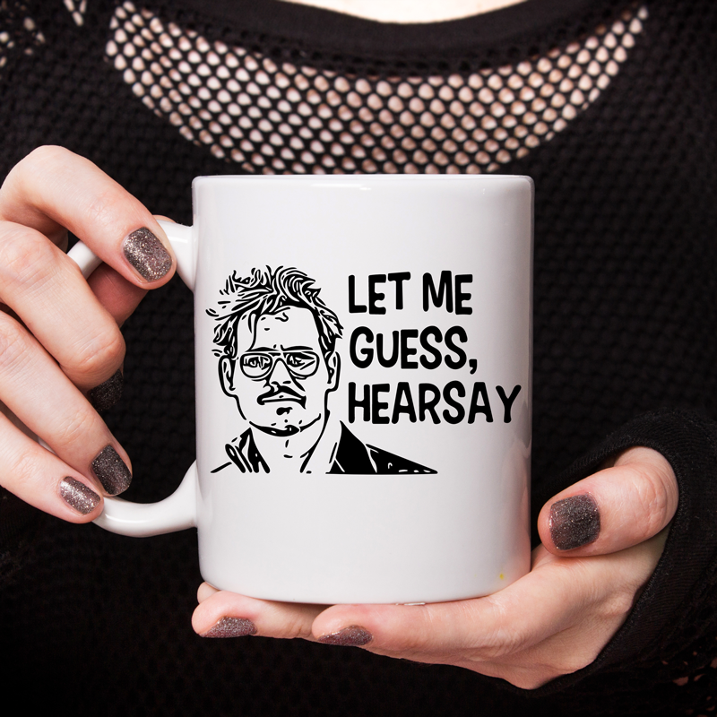Johnny Depp Let Me Guess Hearsay 11oz | Switzer Kreations