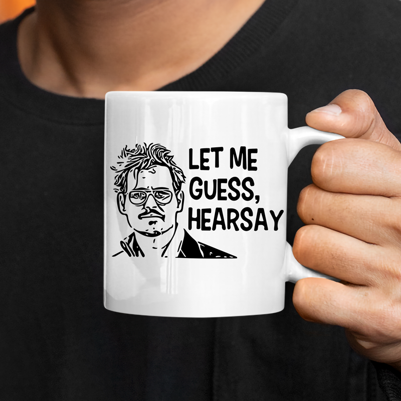 Johnny Depp Let Me Guess Hearsay 11oz | Switzer Kreations