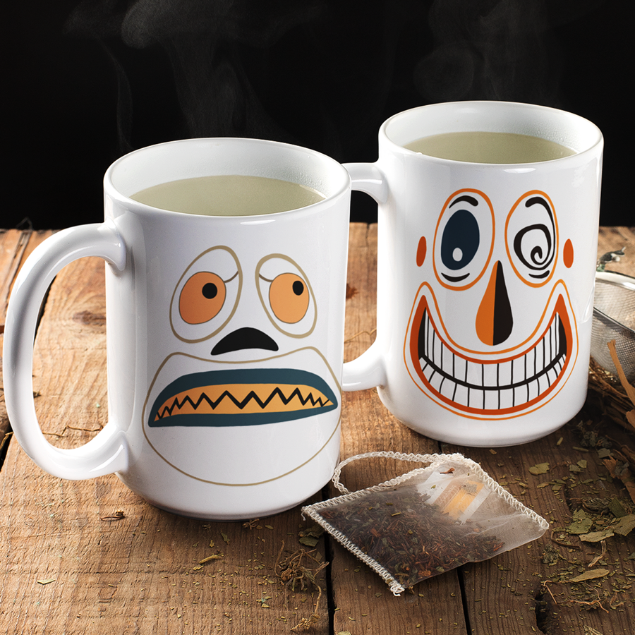 Mayor of Halloween Town Faces | Nightmare Before Christmas Coffee Mugs by  Switzer Kreations  Switzer Kreations | Personalized Gifts
