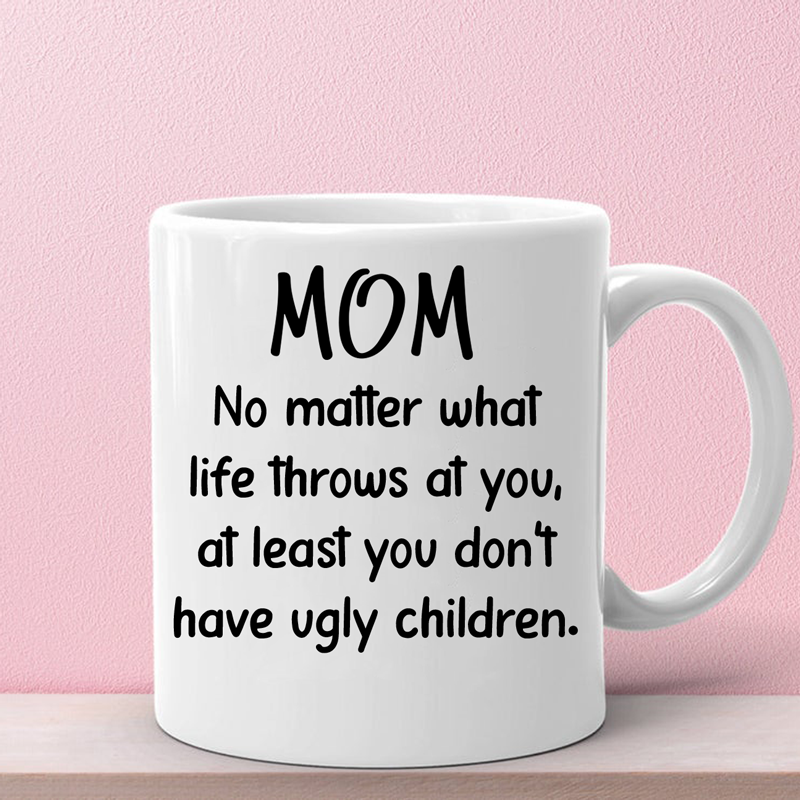 Custom Mom Mug Mothers Day - 11oz Ceramic Coffee Mug