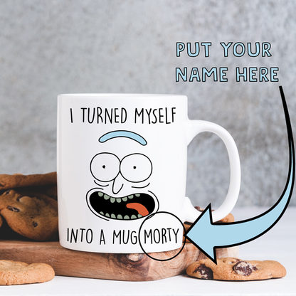 Rick and Morty Mug - Switzer Kreations