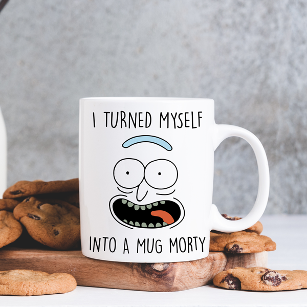 Rick and Morty Mug - Switzer Kreations
