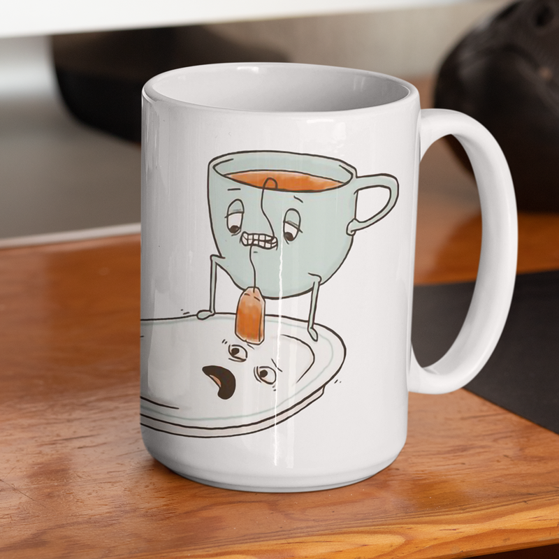 Tea Baggin' Coffee Mug - By Switzer Kreations