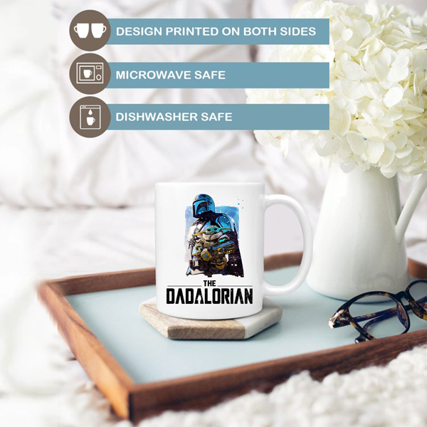 Dadasaurus Mug Dada Gift for Dad Fathers Day Gifts From 