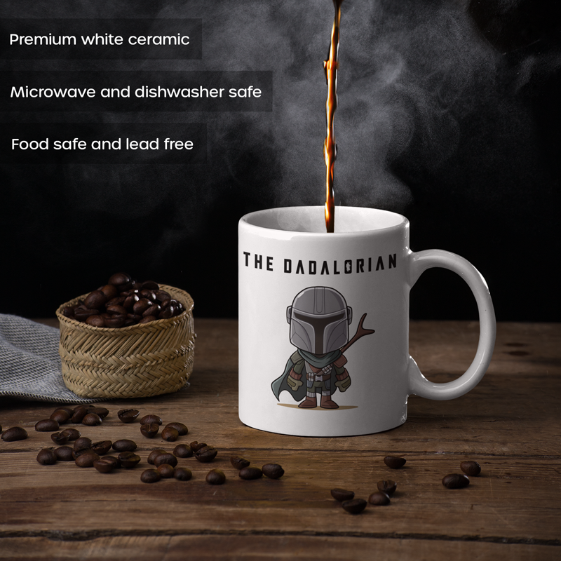 The Dadalorian Coffee Mug - Awesome Gift for Dad's