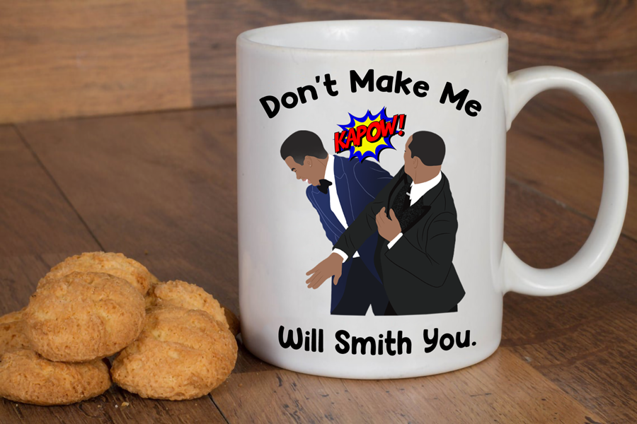 Will Smith Slapping Chris Rock Mug - Switzer Kreations
